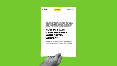 How to build a sustainable world with Web 3.0? - Sitra