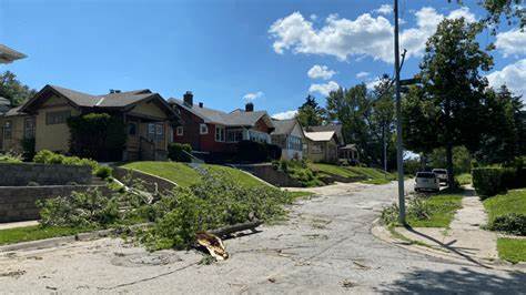 Six weeks after windstorm, tree debris remains in some Omaha neighborhoods