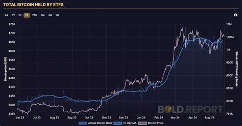 Global Bitcoin ETFs surpass 1 million BTC under management - CryptoSlate