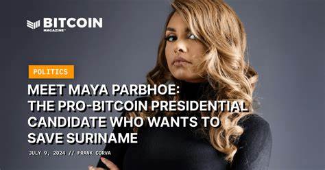 Pro-Bitcoin Policies Of Nayib Bukele Inspire Serial Entrepreneur And Surinamese Presidential Candidate Maya Parbhoe - Benzinga