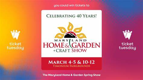 Enter for a chance to win tickets for two to The Maryland Home & Garden Show this October