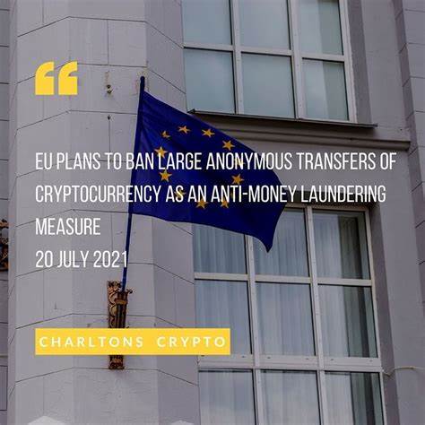 EU Anti-Money Laundering Laws Ban Provision of Services for Anonymous Cryptocurrency Accounts - Bitcoin.com News