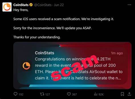 CoinStats Hack: 1,590 Wallets Compromised, Users Report Missing Funds - BeInCrypto