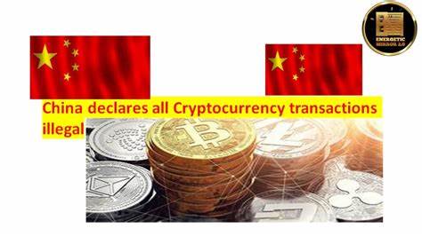 China declares all cryptocurrency transactions illegal