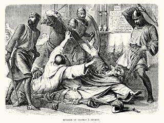 Who was Thomas Becket and why did he clash with the king?